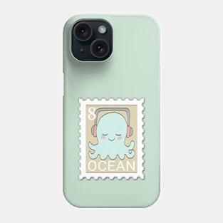 Cute octopus stamps Phone Case