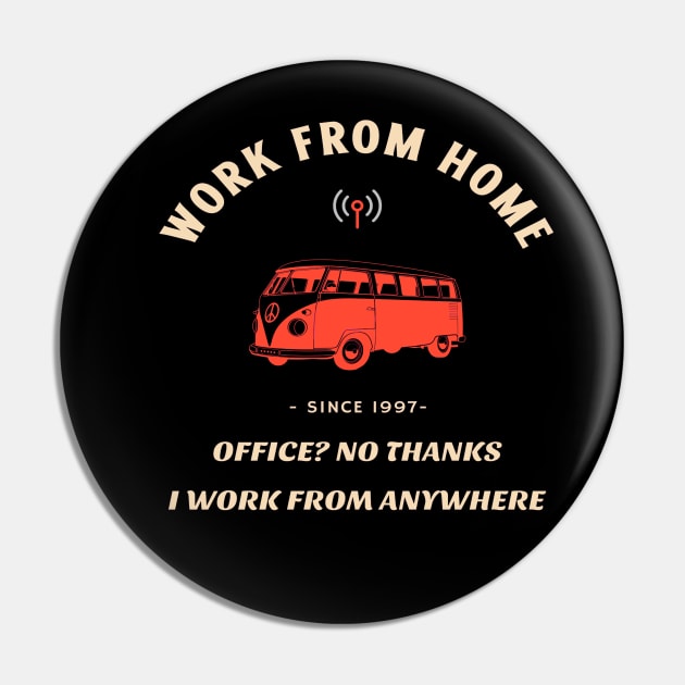 Work From Home Life Pin by The Global Worker