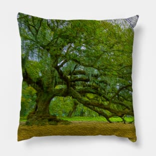 Tree of Life Digital Art New Orleans Pillow