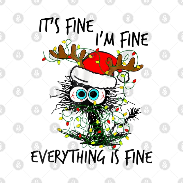 Its Fine Im Fine Everything Is Fine Christmas by rhazi mode plagget