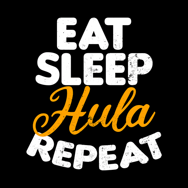 Hula Hoop Shirt | Eat Sleep Repeat Gift by Gawkclothing