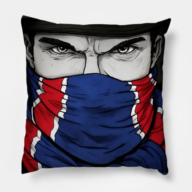 Ultras Parisien Pillow by Providentfoot