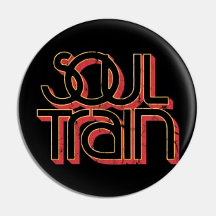 soul train - vintage retro Pin