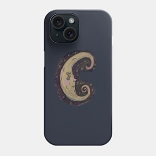 Cute Moon Phone Case