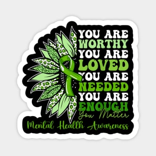 Support Warrior Mental Health Awareness Magnet