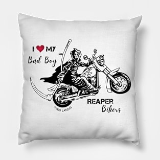 Royal Bastards MC Tonopah, NV Reaper Bikers Pillow