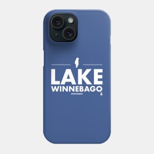 Fond du Lac County, Winnebago County, Calumet County, Wisconsin - Lake Winnebago Phone Case