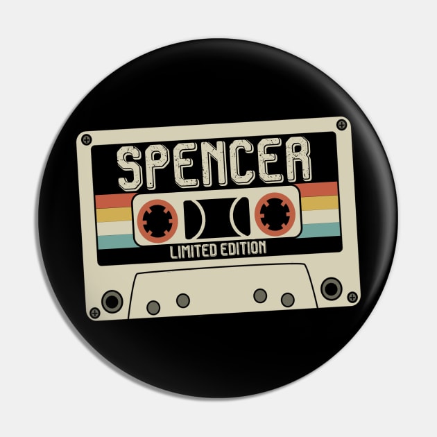 Spencer - Limited Edition - Vintage Style Pin by Debbie Art