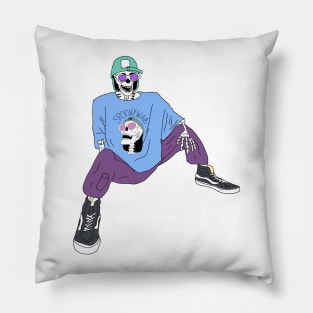 Skully mixtape Pillow