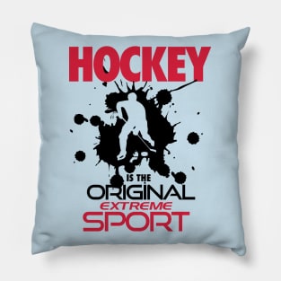 Ice hockey extreme sport Pillow