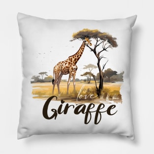 Lovely Giraffe Pillow