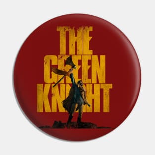 Green Knight Vintage Pin