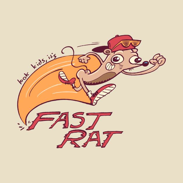 FAST RAT by neilkohney