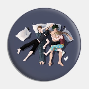 FFXV Chocobros sleeping Pin