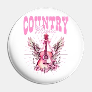 90s Country Music Pin