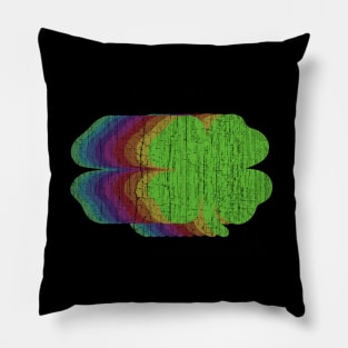 St Patricks Day retro Pillow