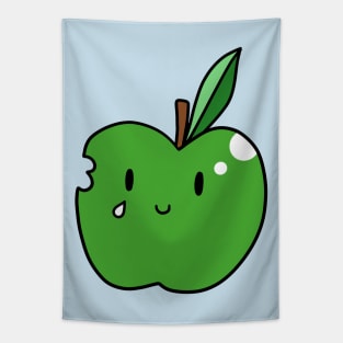 Green Apple Crying Tapestry