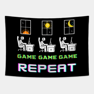 Game&Repeat Tapestry