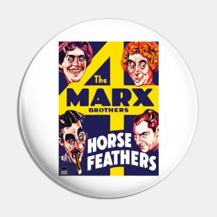 Horse Feathers - The Marx Bros. Pin