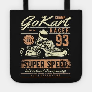 Go Kart Champ Racer Super Speed Kart Racer Club 93 Tote