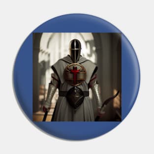 Knights Templar in The Holy Land Pin