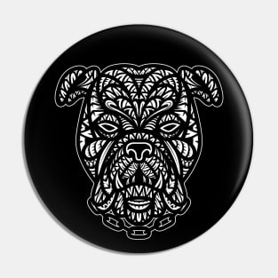 Mad Bulldog Tribal Pin