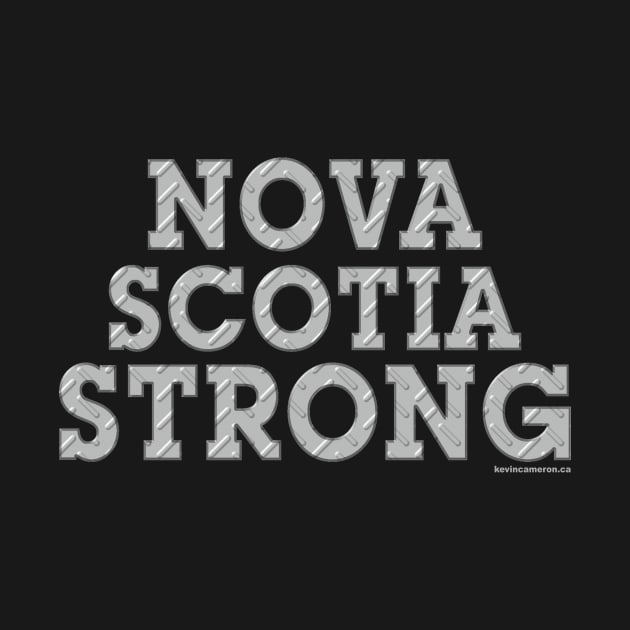 Nova Scotia Strong Metal Plate by Nova Scotia Home 