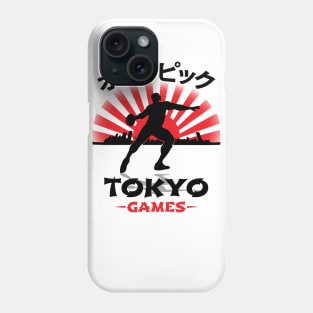 Discus Thrower Tokyo Olympics Track N Field Athlete Phone Case