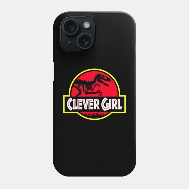 Clever Girl (logo) Phone Case by andrew_kelly_uk@yahoo.co.uk