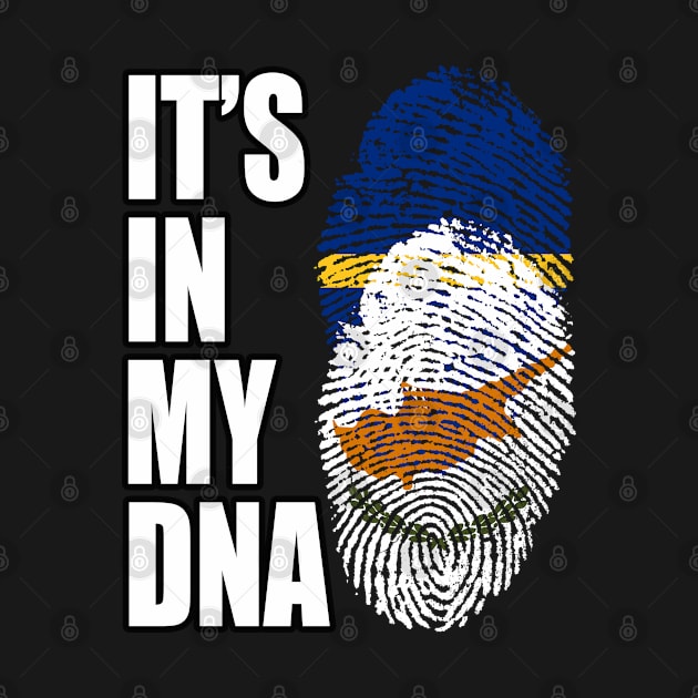 Cypriot And Nauruan Mix DNA Flag Heritage by Just Rep It!!