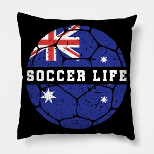 Australia Soccer Pillow