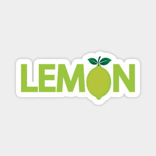 Lemon Creative Logo Magnet