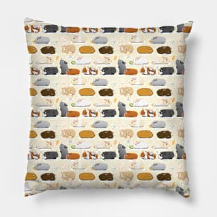 Guinea Pig Parade Pillow