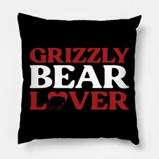 Grizzly Bear Lover - Grizzly Bear Pillow