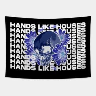 Hands and Houses Tapestry