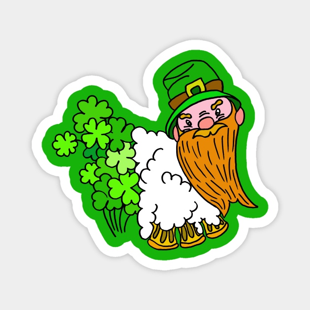 Irish flag, St.Patrick's Day Magnet by AgniArt