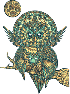 God owl of dreams Magnet