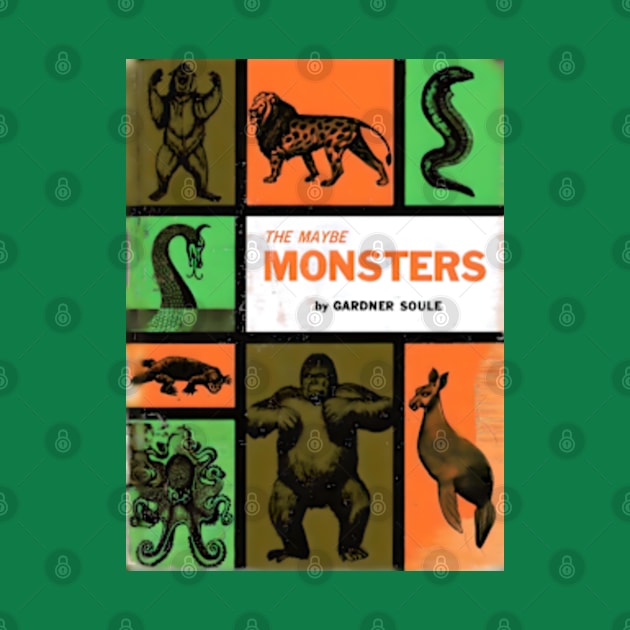 The Maybe Monsters - Cryptozoology Classic Book by Desert Owl Designs