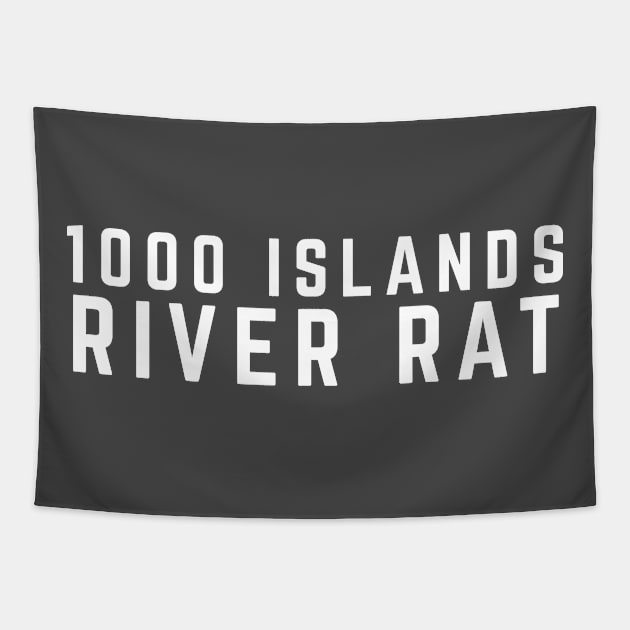 River Rat Tapestry by Island River Life