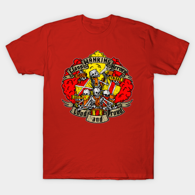 LOUD AND PROUD! (red and yellow edition) ULTRAS - Ultras Supporter - T ...