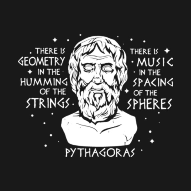  Pythagoras  Music  Pythagoras  Music  T Shirt TeePublic