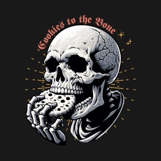 Eternal Cravings - Cookies to the Bone Skull T-Shirt