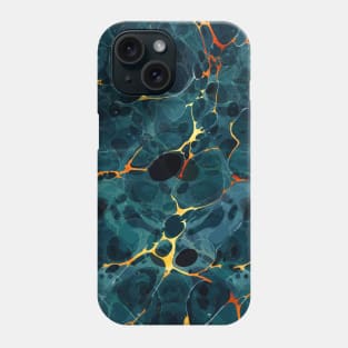 Abstract Marbling Pattern Phone Case