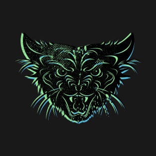 Angry Black Cat T-Shirt