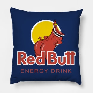 Red Butt Pillow