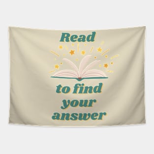 Read Is Your Answer Tapestry