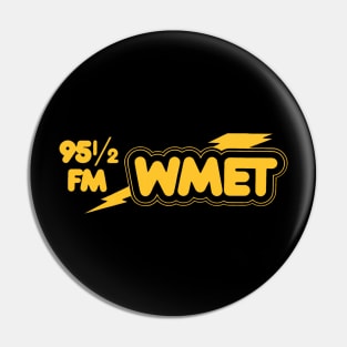 WMET 95 1/2 FM Chicago Pin