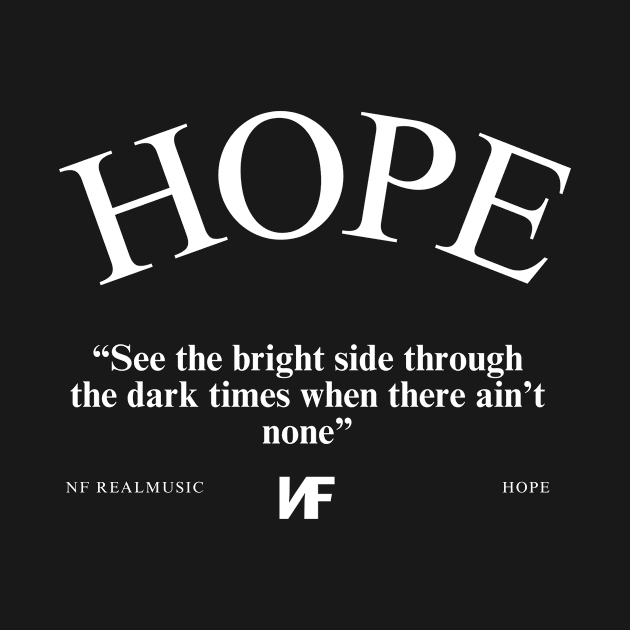 Hope NF lyrics quote by Lottz_Design 