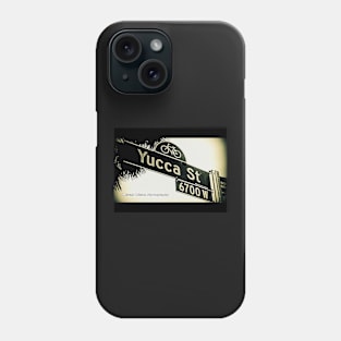 Yucca Street1, Hollywood, California by Mistah Wilson Phone Case