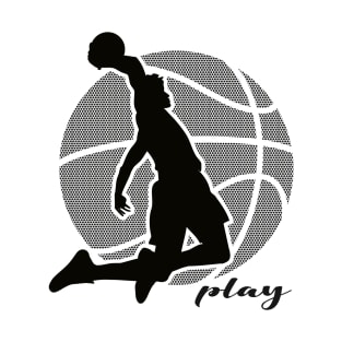 Basketball Player (monochrome) 2 T-Shirt